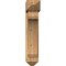 Ekena Millwork Legacy Arts and Crafts Rough Sawn Bracket w/ Offset Brace, Western Red Cedar, 8"W x 28"D x 40"H BKT0806X28X40LEC03RWR - alternate 2